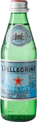 29,95 € | Scatola da 24 unità Acqua San Pellegrino Frizzante Gas Sparkling Italia Piccola Bottiglia 25 cl