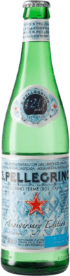 33,95 € | Коробка из 24 единиц Вода San Pellegrino Frizzante Gas Sparkling бутылка Medium 50 cl
