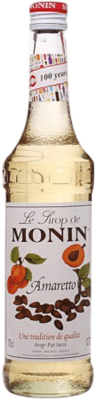 Free Shipping | Schnapp Monin Sirope Amaretto France 70 cl Alcohol-Free