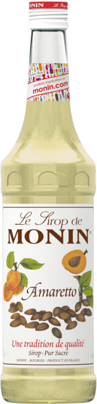 Free Shipping | Cocktail Syrup Monin Sirope Amaretto France 70 cl Alcohol-Free