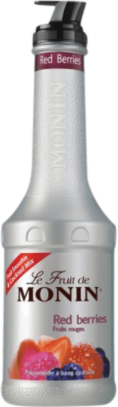 Envio grátis | Schnapp Monin Puré de Frutos Rojos Red Berries França 70 cl Sem Álcool