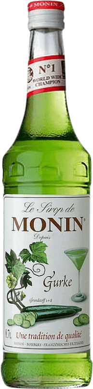 Kostenloser Versand | Sirup für Cocktail Monin Frankreich 70 cl Gurke Alkoholfrei