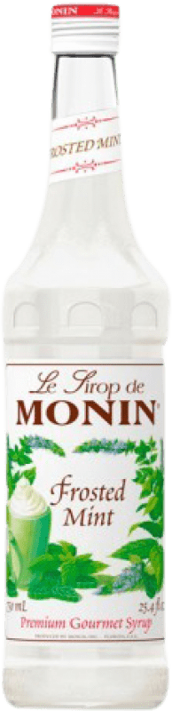 送料無料 | シュナップ Monin Sirope Menta Blanca Glacial Frosted Mint フランス 70 cl アルコールなし