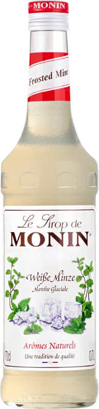 免费送货 | Schnapp Monin Sirope Menta Blanca Glacial Frosted Mint 法国 70 cl 不含酒精