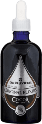 10,95 € Envío gratis | Schnapps De Kuyper Botellín Miniatura 10 cl Bitter — Amargo, Cocoa — Cacao