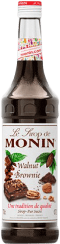 免费送货 | Schnapp Monin Sirope Brownie de Nueces Walnut Brownie 法国 70 cl 不含酒精