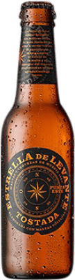 Bier 24 Einheiten Box Estrella de Levante Punta Este Drittel-Liter-Flasche 33 cl