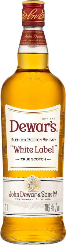 19,95 € | 威士忌混合 Dewar's White Label 1 L