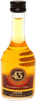 1,95 € Бесплатная доставка | Ликёры Licor 43 Cuarenta y Tres миниатюрная бутылка 5 cl