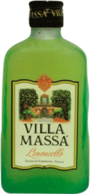 4,95 € Envio grátis | Licores Villa Massa Limoncello Garrafa Miniatura 5 cl