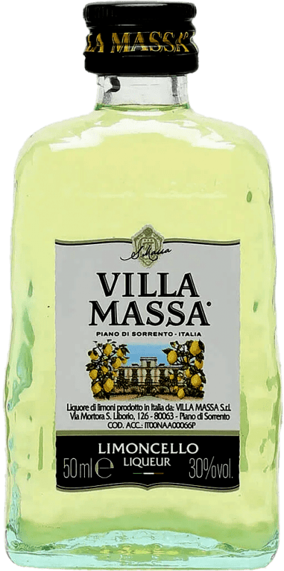 2,95 € | Limoncello Villa Massa Italia Botellín Miniatura 5 cl