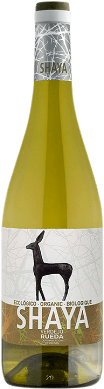Free Shipping | White wine Shaya Ecológico D.O. Rueda Castilla y León Spain Verdejo 75 cl