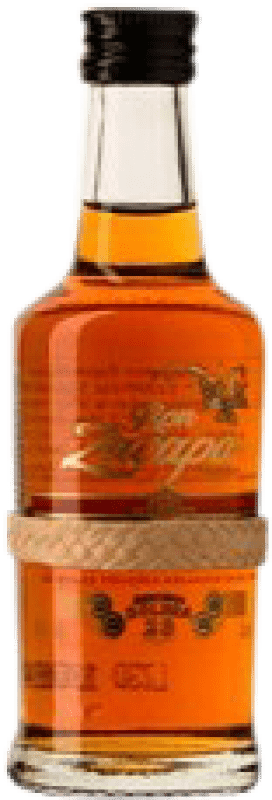 8,95 € Envío gratis | Ron Zacapa Sistema 23 Solera Botellín Miniatura 5 cl