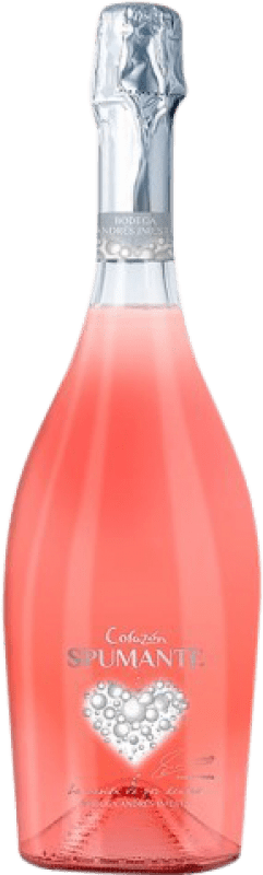 8,95 € | Rosé sparkling Iniesta Corazón Spumante Rosado D.O. Manchuela Spain Bobal Bottle 75 cl