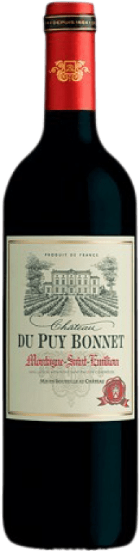 Spedizione Gratuita | Vino rosso Château du Puy Bonnet A.O.C. Montagne Saint-Émilion Francia Merlot, Cabernet Sauvignon 75 cl