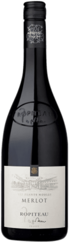 Free Shipping | Red wine Ropiteau Frères Les Plants Nobles A.O.C. Bourgogne Burgundy France Merlot 75 cl