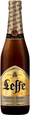 ビール 24個入りボックス Leffe Blonde 3分の1リットルのボトル 33 cl