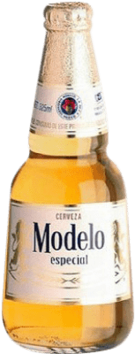 54,95 € | Scatola da 24 unità Birra Modelo Corona Rubia Especial Messico Bottiglia Terzo 35 cl