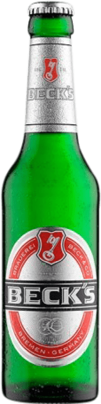 送料無料 | 24個入りボックス ビール AB InBev Beck's 小型ボトル 27 cl