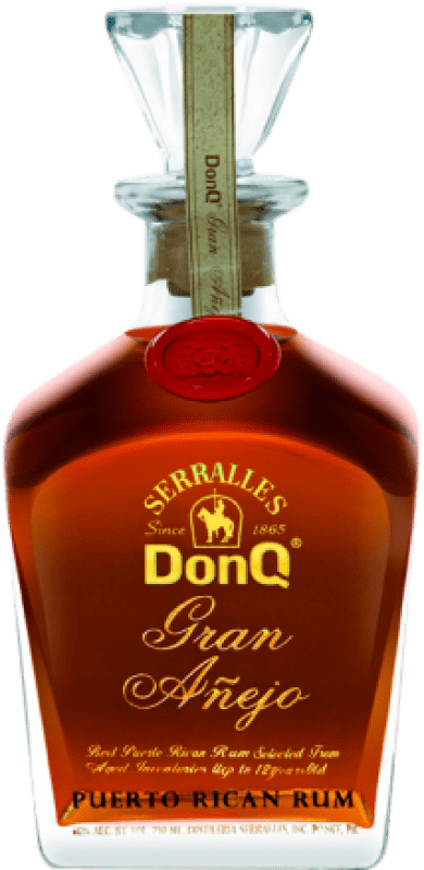 Envoi gratuit | Rhum Serrallés Don Q Gran Añejo 70 cl