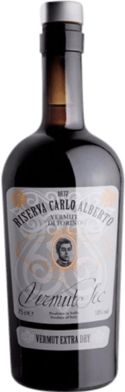 免费送货 | 苦艾酒 Riserva Carlo Alberto Extra Dry 额外的干燥 75 cl