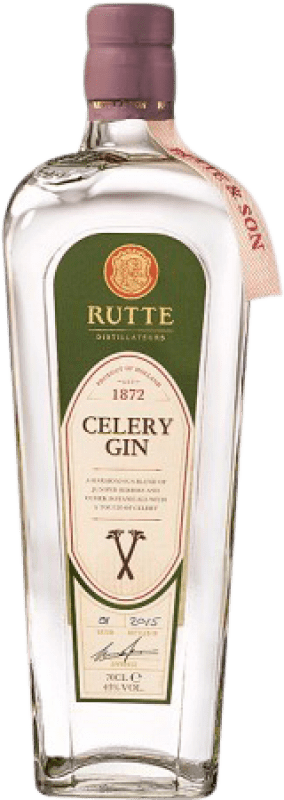 42,95 € | Genièvre Gin Rutte & Zn Celery Gin Pays-Bas 70 cl