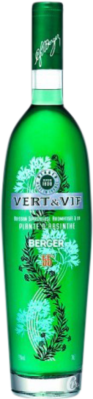 Envio grátis | Absinto Berger Vert & Vif 70 cl