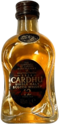 11,95 € Free Shipping | Whisky Single Malt Cardhu 12 Years Miniature Bottle 5 cl