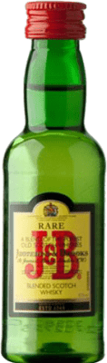 2,95 € | Whiskey Blended J&B Großbritannien Miniaturflasche 5 cl