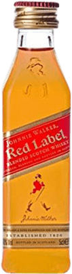 Blended Whisky Johnnie Walker Red Label Bouteille Miniature 5 cl