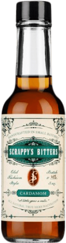 26,95 € Envío gratis | Schnapps Scrappy's Bitters Botellín 15 cl Cardamom — Cardamomo