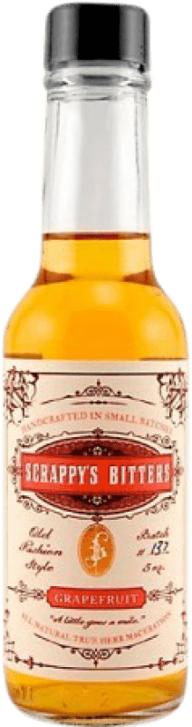 Envio grátis | Schnapp Rueverte Scrappy's Bitters Grapefruit Garrafa Pequena 15 cl