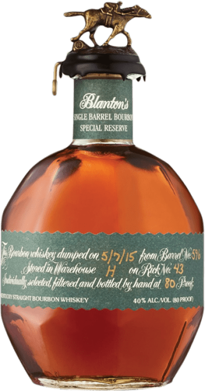 81,95 € Spedizione Gratuita | Whisky Bourbon Blanton's Green — Edizione Verde