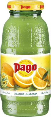 36,95 € | 24 units box Soft Drinks & Mixers Zumos Pago Naranja Spain Small Bottle 20 cl
