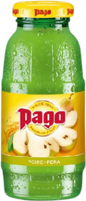 免费送货 | 盒装12个 饮料和搅拌机 Zumos Pago Pera 小瓶 20 cl