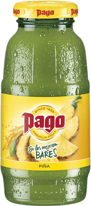 Spedizione Gratuita | Scatola da 24 unità Bibite Zumos Pago Piña Spagna Piccola Bottiglia 20 cl Spedizione Gratuita | Scatola da 24 unità Bibite Zumos Pago Piña Spagna Piccola Bottiglia 20 cl