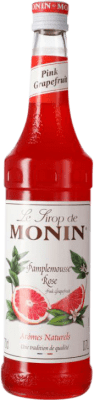 Schnapps Monin Sirope Pomelo Rosa Pamplemousse Rose Pink Grapefruit 70 cl Sin Alcohol