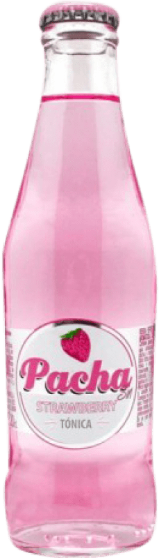 Free Shipping | 20 units box Soft Drinks & Mixers Espadafor Pachasin Strawberry Tónica Small Bottle 20 cl