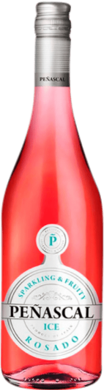 Envio grátis | Espumante rosé Peñascal Ice Rosado Espanha Tempranillo, Cabernet 75 cl