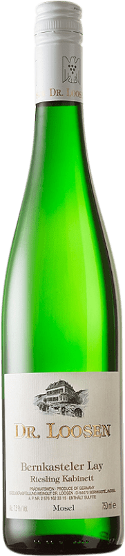 16,95 € 送料無料 | 白ワイン Dr. Loosen Bernkasteler Lay Dry ドライ Q.b.A. Mosel