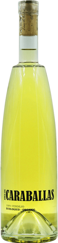 Envoi gratuit | Vin Blanc Finca Las Caraballas D.O. Rueda Castille et Leon Espagne Verdejo Bouteille Magnum 1,5 L