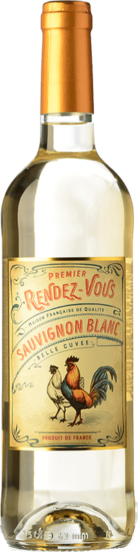 Envío gratis | Vino Blanco Alain Grignon Rendez Vous 1er Premier Languedoc-Roussillon Francia 75 cl
