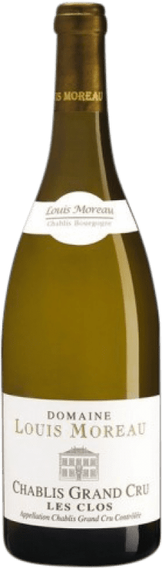 免费送货 | 白酒 Louis Moreau Les Clos A.O.C. Chablis Grand Cru 勃艮第 法国 Chardonnay 75 cl