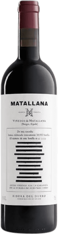 63,95 € | Vino rosso Telmo Rodríguez Matallana D.O. Ribera del Duero Castilla y León Spagna Tempranillo 75 cl