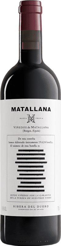 59,95 € | Красное вино Telmo Rodríguez Matallana D.O. Ribera del Duero Кастилия-Леон Испания Tempranillo 75 cl