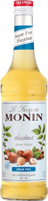 Schnapp Monin Sirope Avellana Noisette Hazelnut sin Azúcar 70 cl Sem Álcool