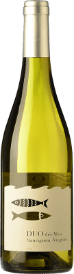 Бесплатная доставка | Белое вино Producteurs Réunis Duo Des Mers I.G.P. Vin de Pays d'Oc Франция Viognier — Вионье, Sauvignon — Совиньон 75 cl Producteurs Réunis Duo Des Mers Vin de Pays d'Oc 75 cl