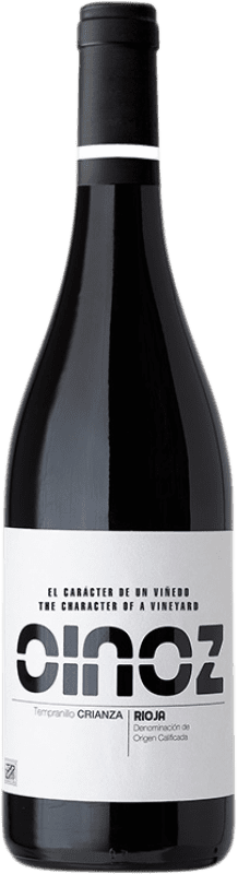 7,95 € Free Shipping | Red wine Carlos Moro Oinoz CM Crianza D.O.Ca. Rioja The Rioja Spain Tempranillo Bottle 75 cl