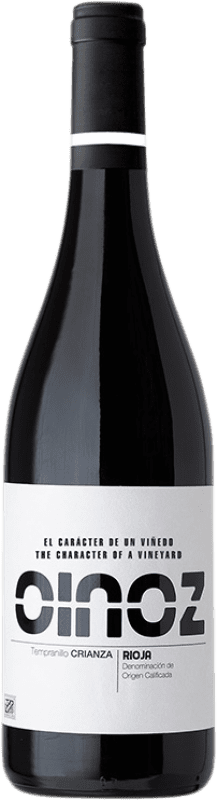 16,95 € Envio grátis | Vinho tinto Carlos Moro Oinoz CM Crianza D.O.Ca. Rioja