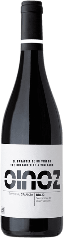 9,95 € | Vino Rosso Carlos Moro Oinoz CM Crianza — Invecchiato in Botte D.O.Ca. Rioja La Rioja Spagna Tempranillo 75 cl
